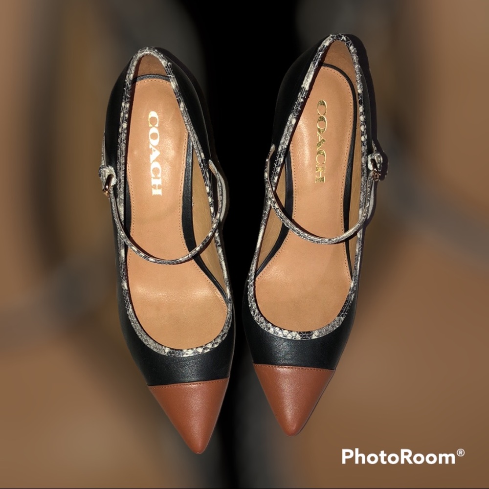 DONATED Coach Smith Mary Jane Heels